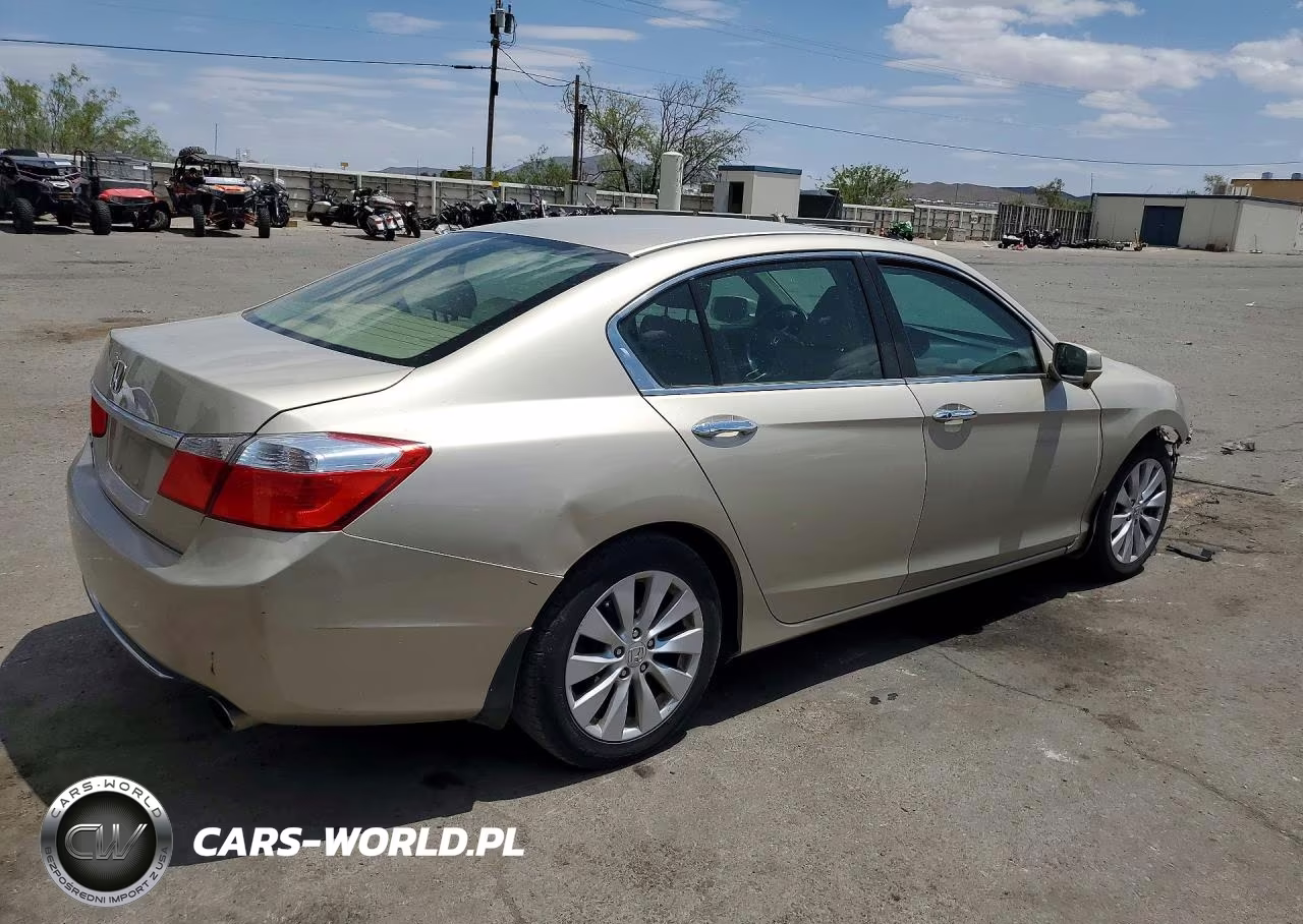 2014 Honda Accord Ex VIN:1HGCR2F70EA076338 - 3