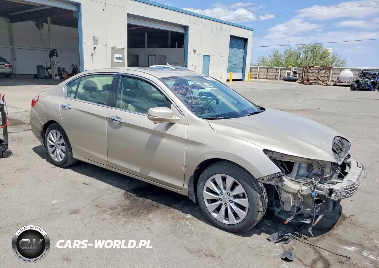 2014 Honda Accord Ex VIN:1HGCR2F70EA076338 - 4