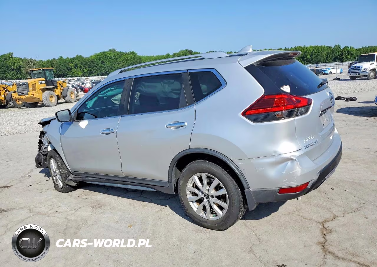 2017 Nissan Rogue Sv VIN:KNMAT2MT7HP571323 - 2