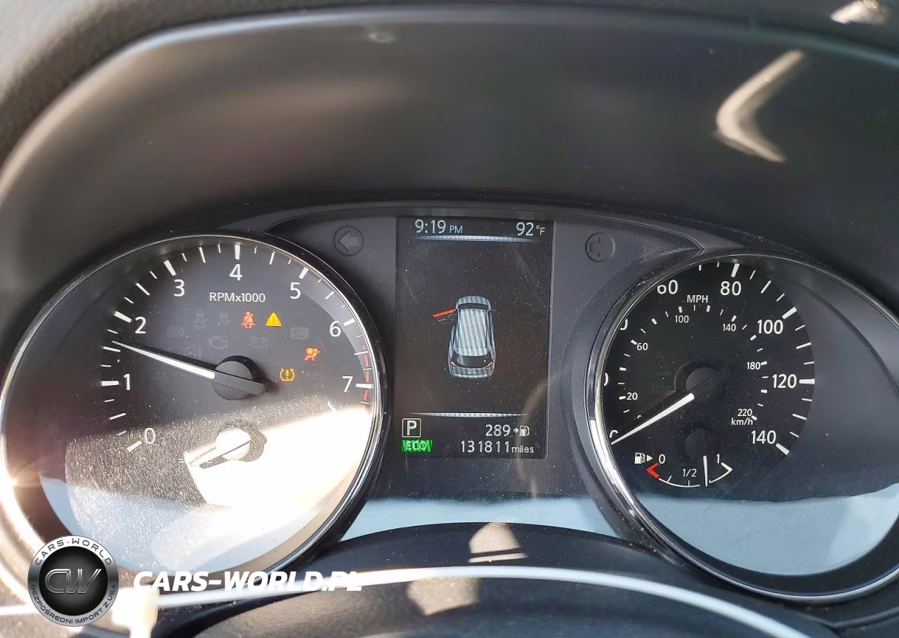 2017 Nissan Rogue Sv VIN:KNMAT2MT7HP571323 - 9