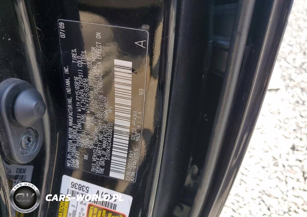 2010 Toyota Sienna Xle VIN:5TDYK4CC4AS306112 - 13