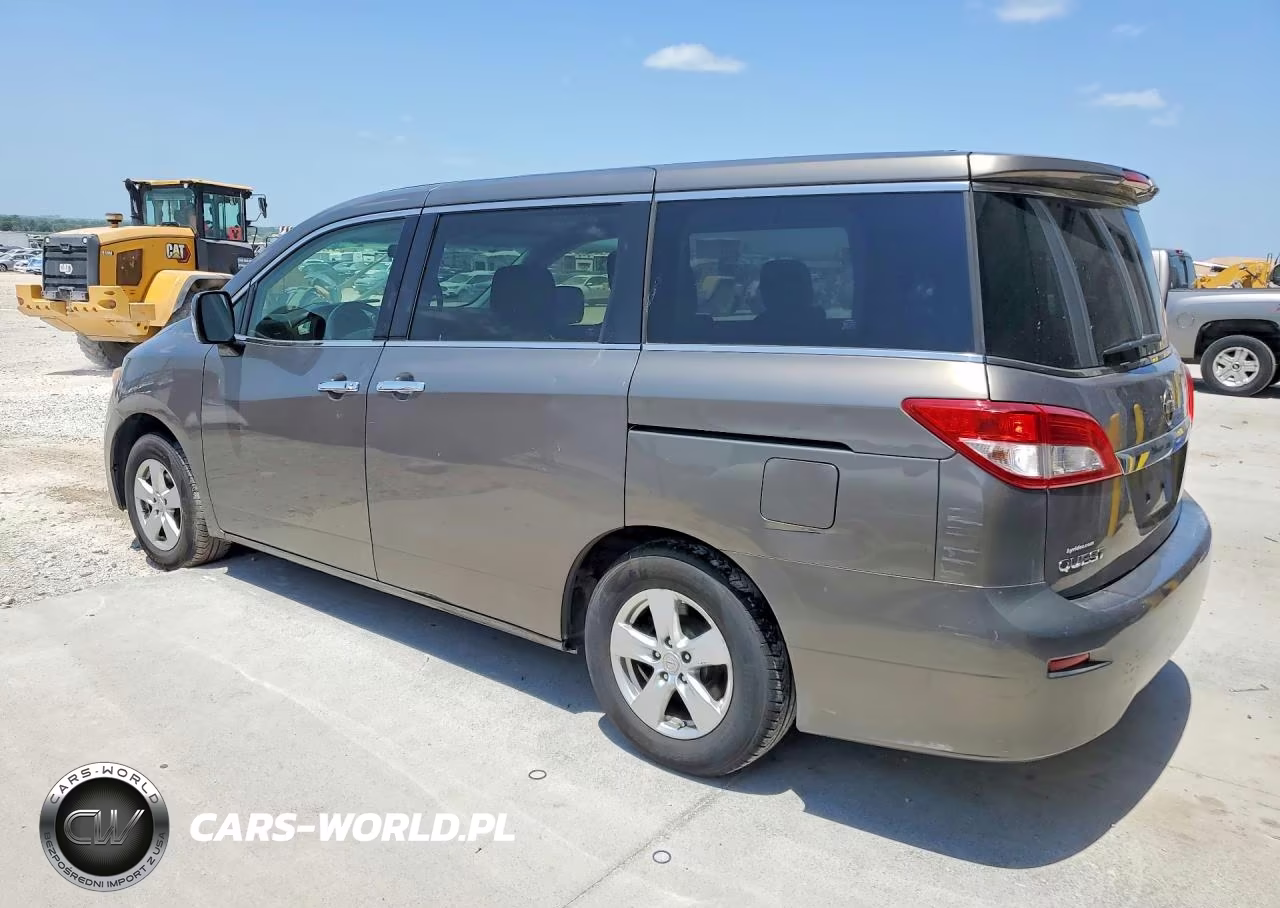 2015 Nissan Quest 3.5 Sv VIN:JN8AE2KP4F9126902 - 2