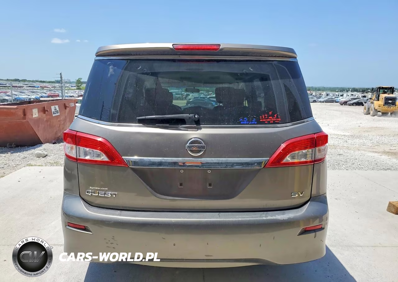 2015 Nissan Quest 3.5 Sv VIN:JN8AE2KP4F9126902 - 6