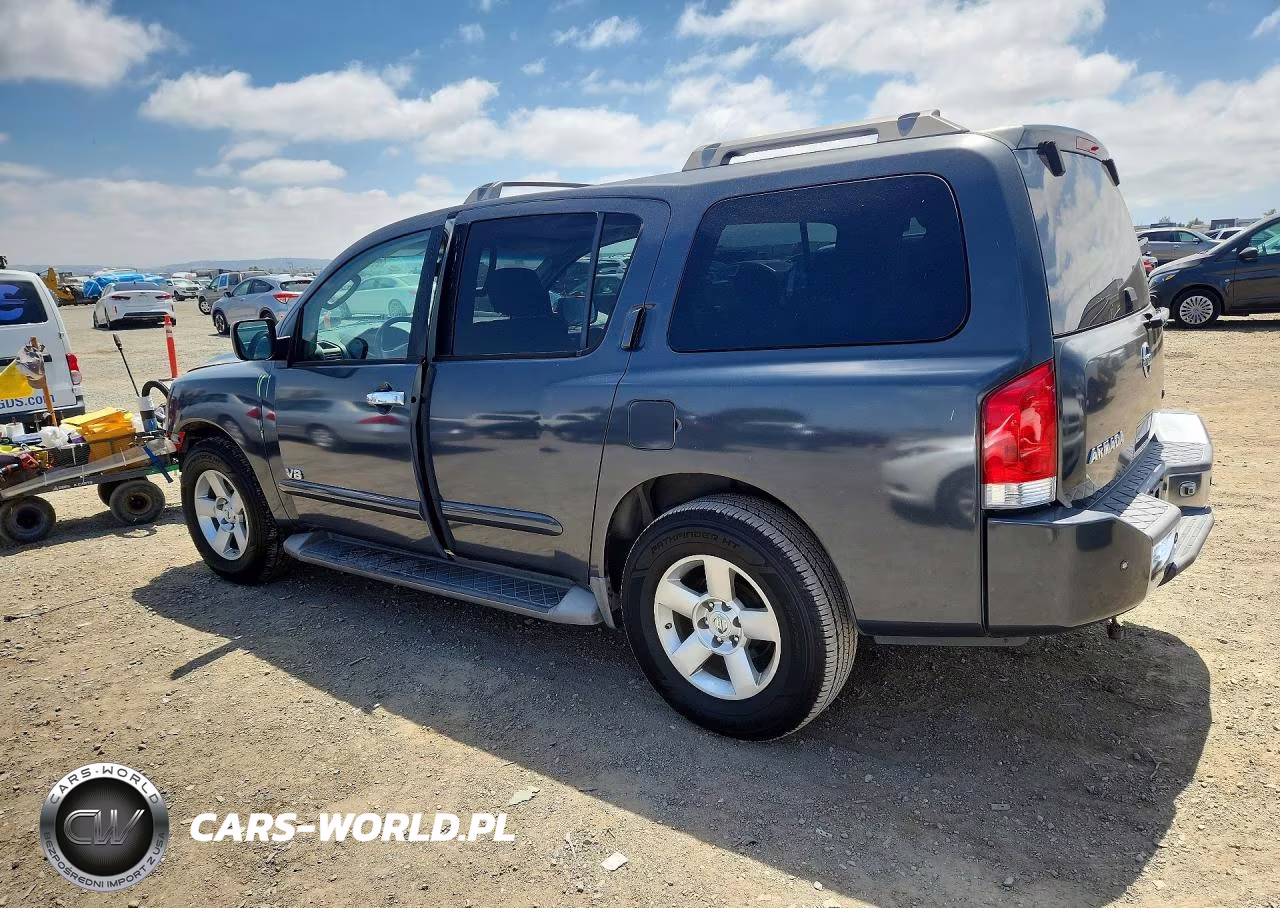 2006 Nissan Armada Se VIN:5N1AA08A16N740369 - 2