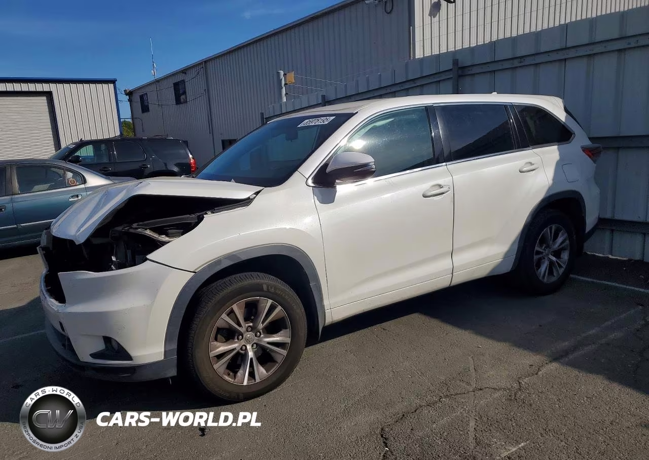 2015 Toyota Highlander Le Plus – zdjęcie 1 z 12