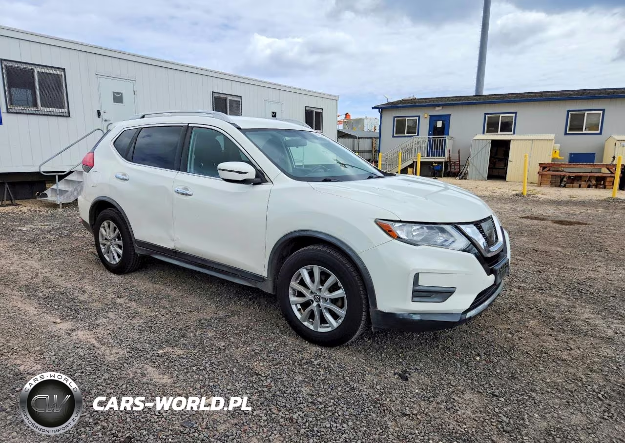 2017 Nissan Rogue Sv VIN:JN8AT2MT8HW153721 - 4