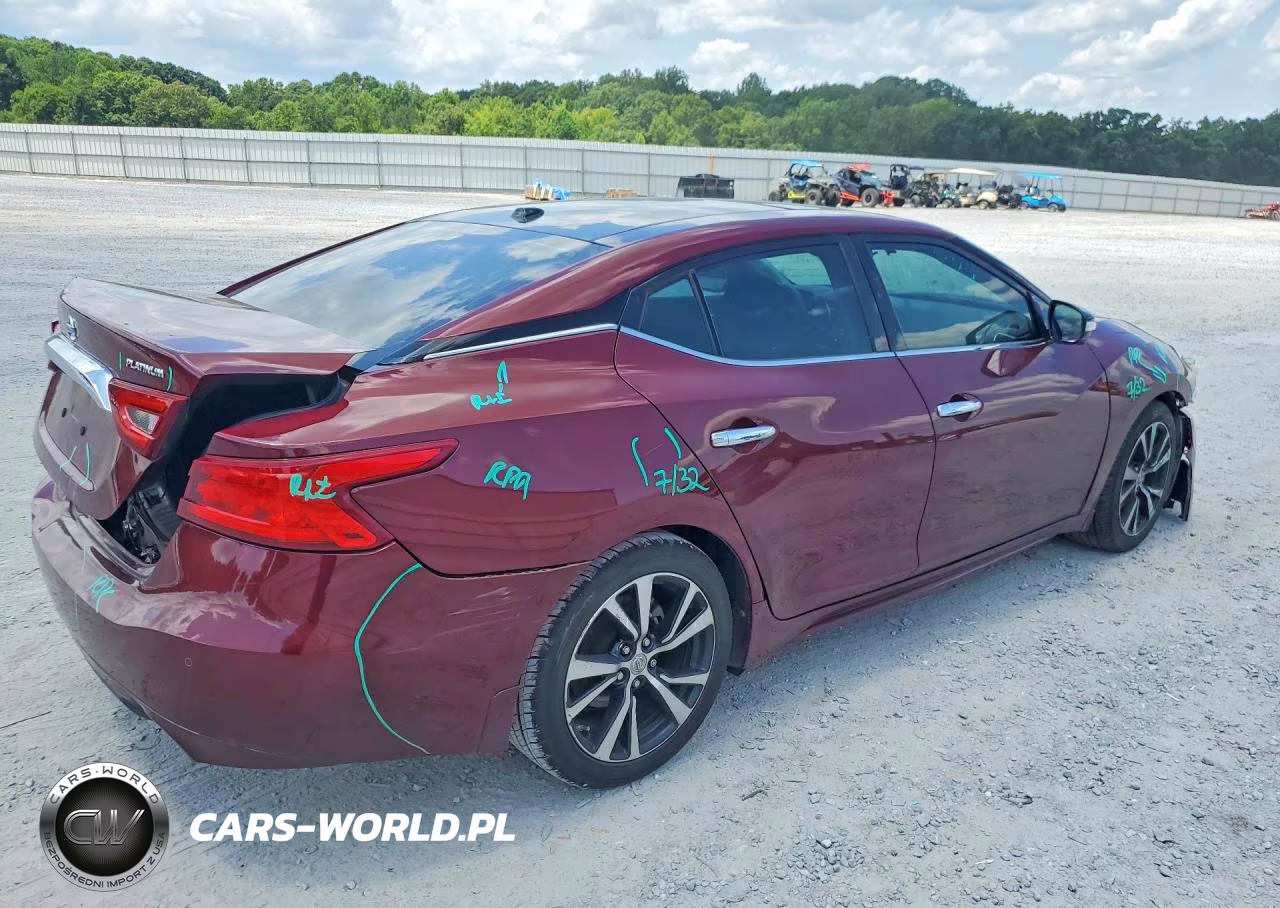 2018 Nissan Maxima Platinum VIN:1N4AA6AP6JC370052 - 3