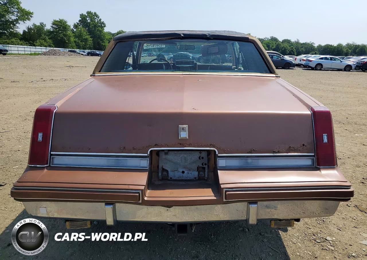 1986 Oldsmobile Cutlass Supreme Brougham VIN:1G3GM47Y0GP378102 - 6