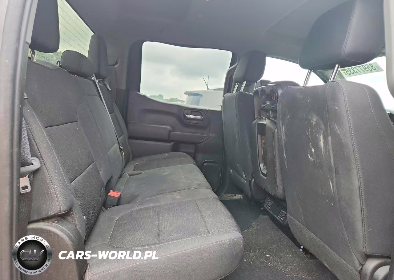 2021 Chevrolet Silverado K1500 Custom VIN:1GCPYBEK3MZ329368 - 10