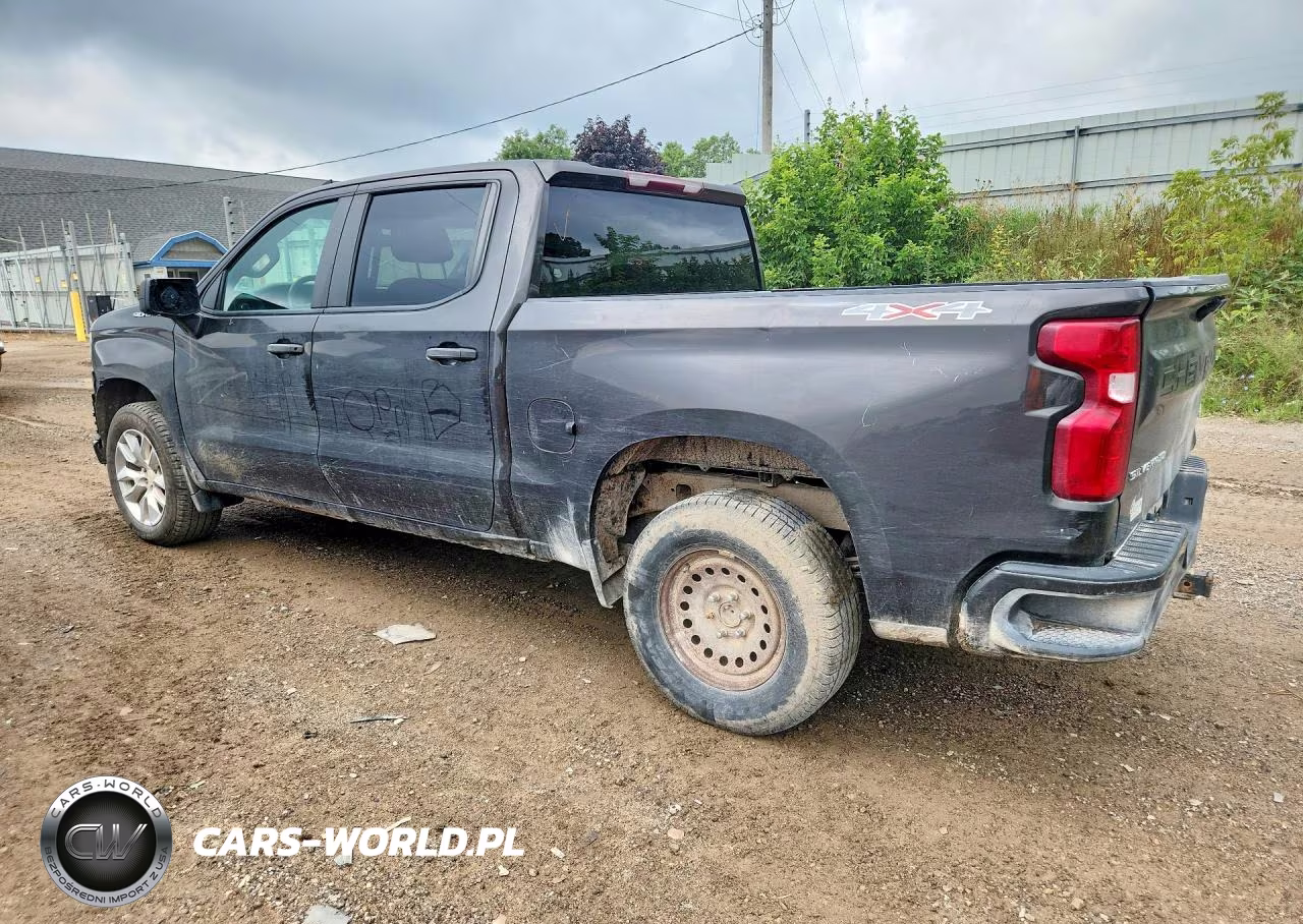 2021 Chevrolet Silverado K1500 Custom VIN:1GCPYBEK3MZ329368 - 2