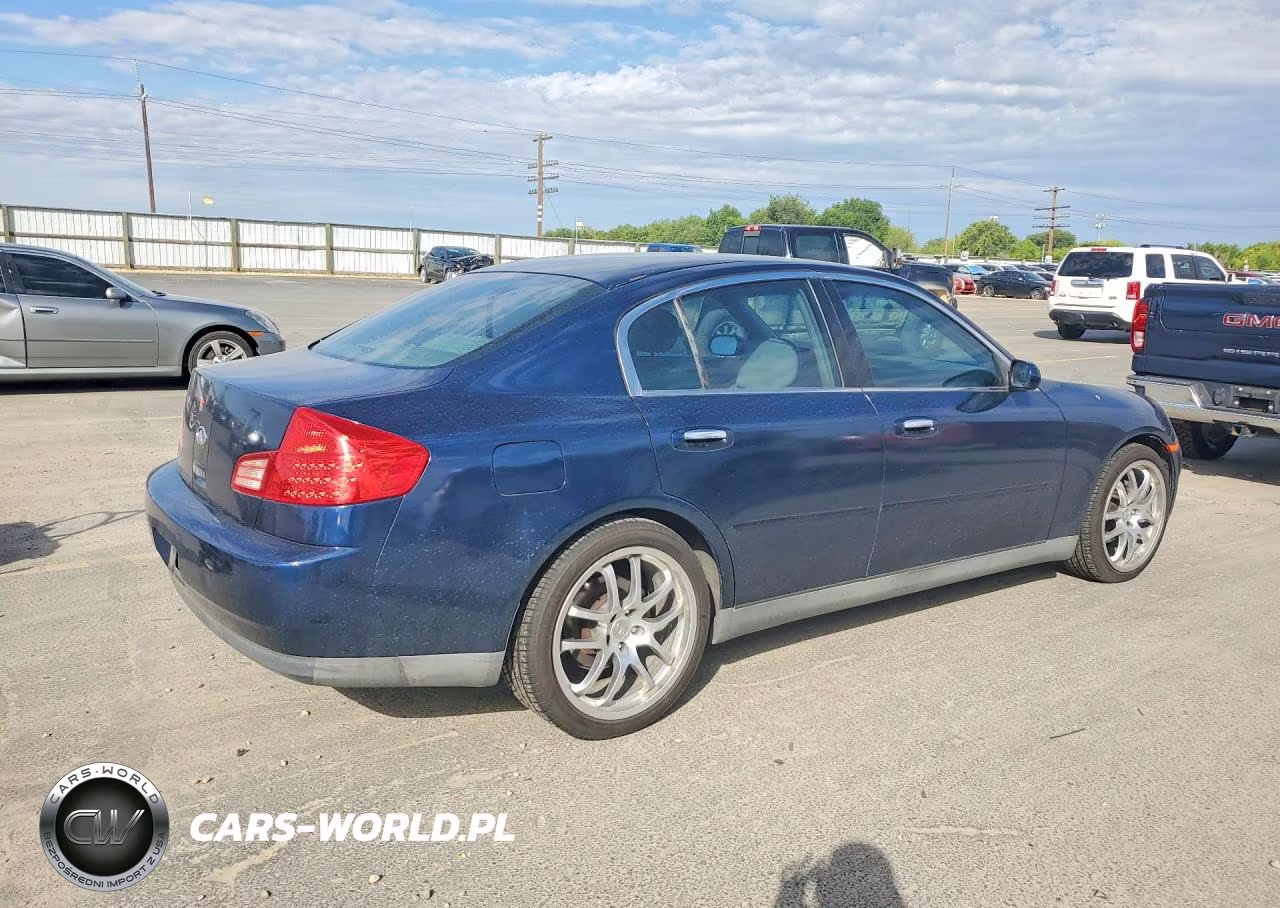 2003 Infiniti G35 Base VIN:JNKCV51E93M015890 - 3