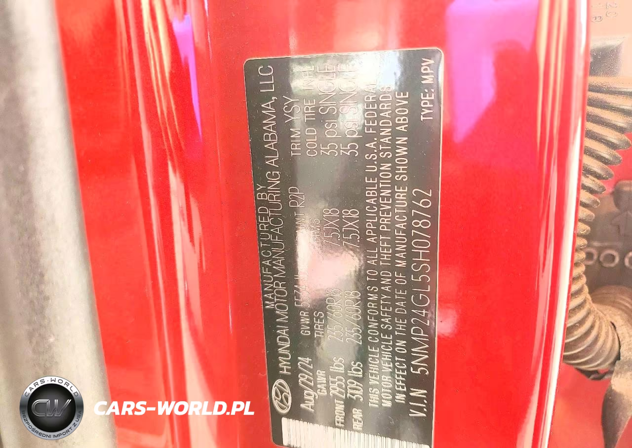 2025 Hyundai Santa Fe Sel VIN:5NMP24GL5SH078762 - 13