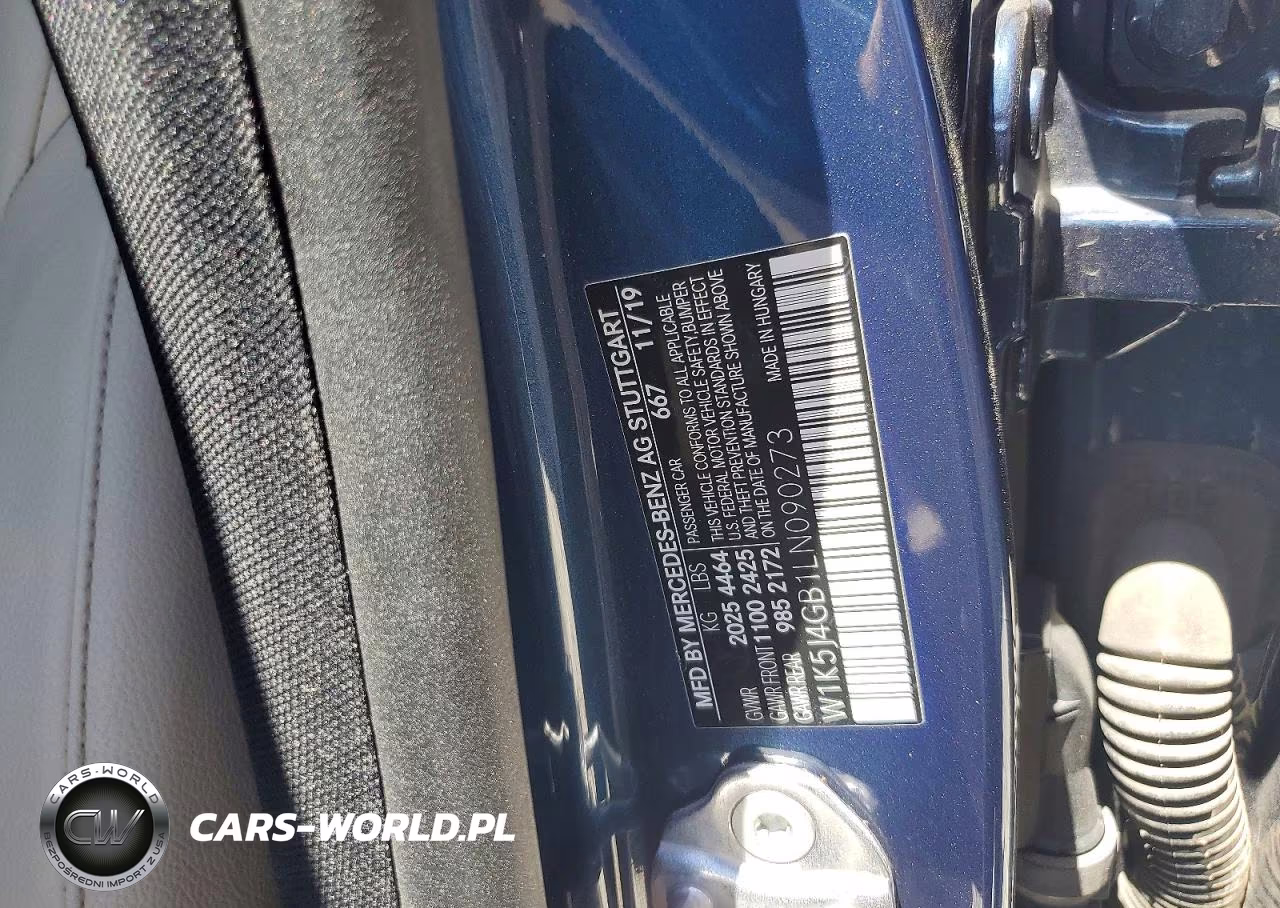 2020 Mercedes-Benz Cla 250 VIN:W1K5J4GB1LN090273 - 13