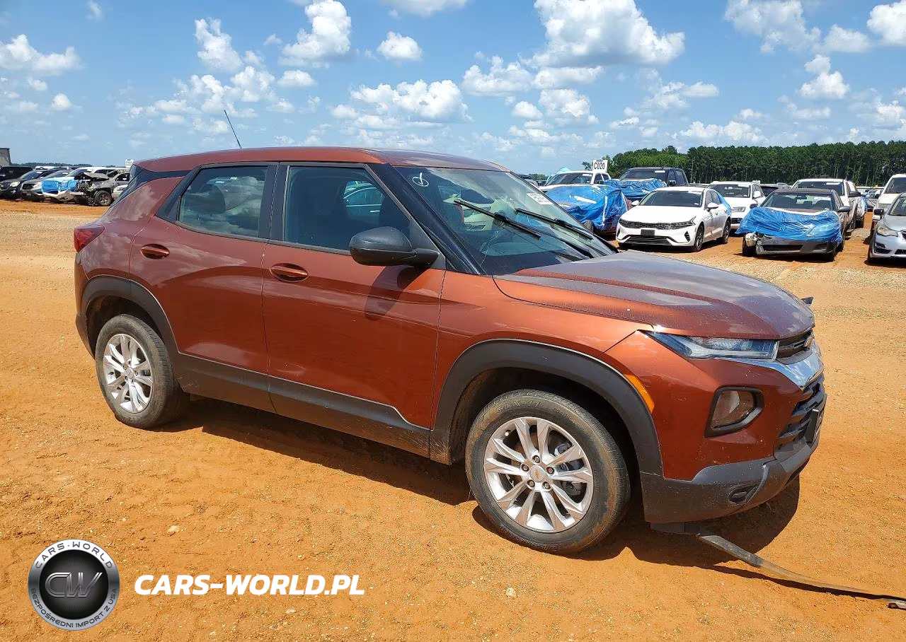 2021 Chevrolet Trailblazer Ls VIN:KL79MMS23MB110999 - 4