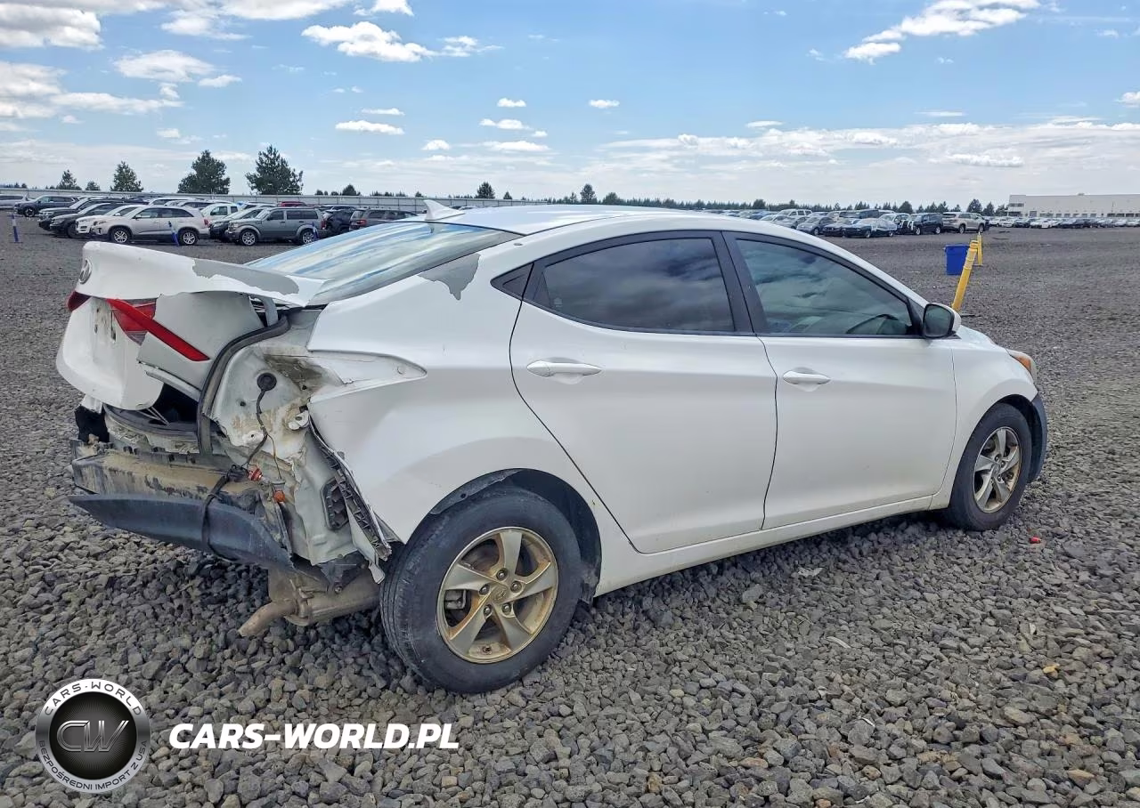 2015 Hyundai Elantra Se VIN:5NPDH4AE3FH569514 - 3