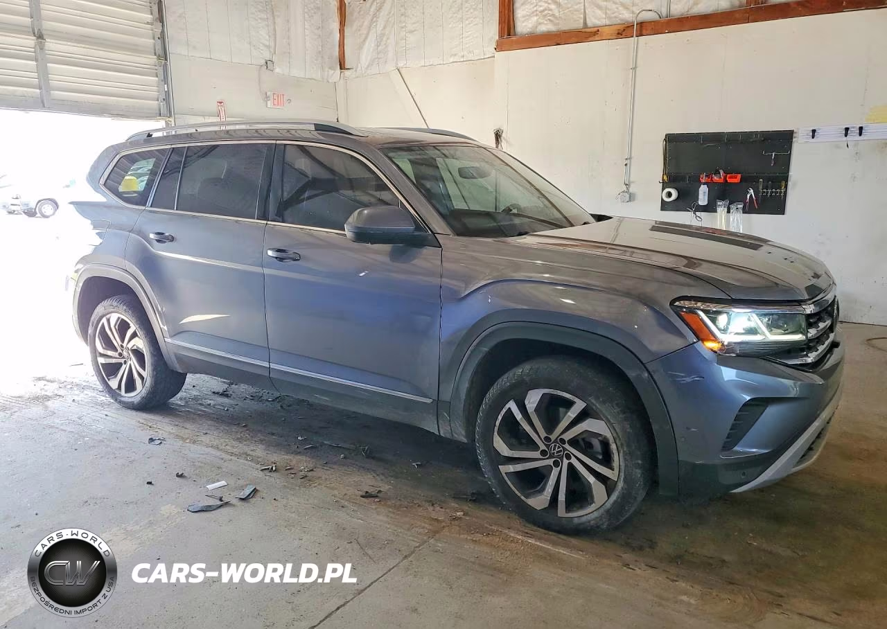 2021 Volkswagen Atlas Sel Premium VIN:1V2TP2CA2MC576913 - 4