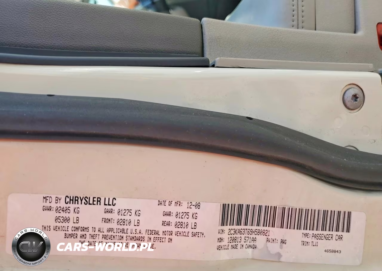2009 Chrysler 300C VIN:2C3KA63T69H580821 - 13