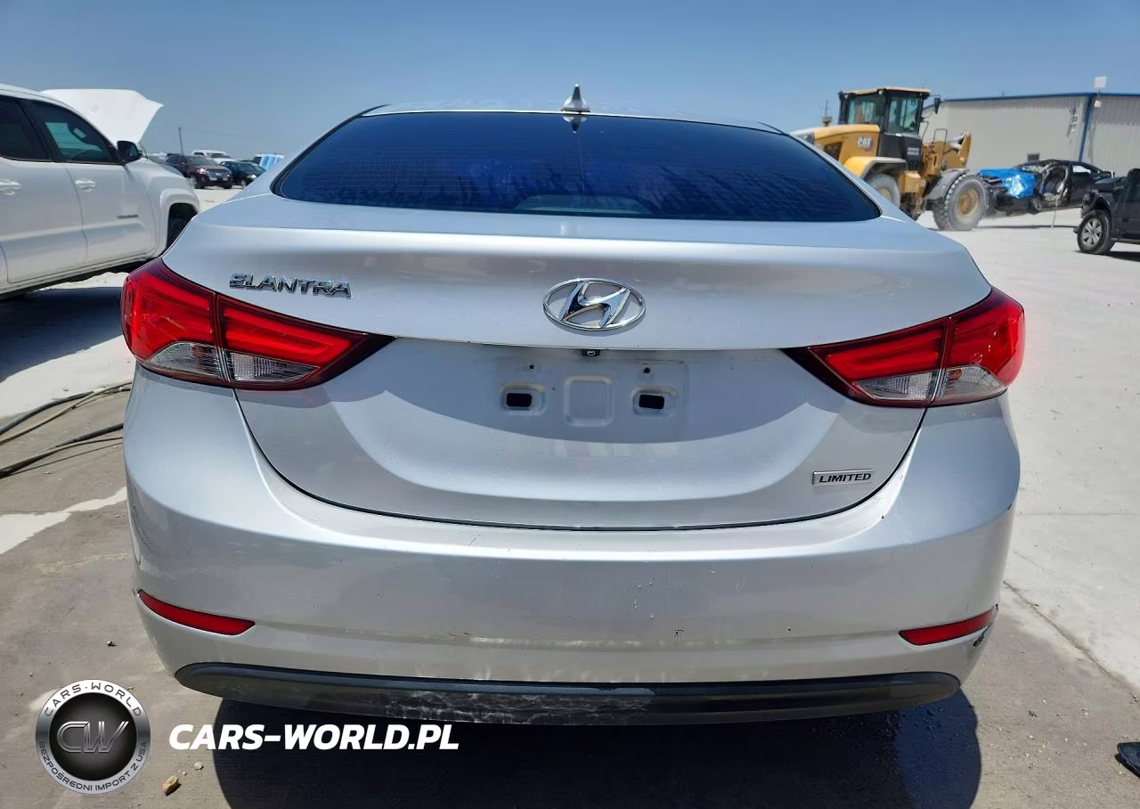 2015 Hyundai Elantra Limited VIN:5NPDH4AE9FH546948 - 6