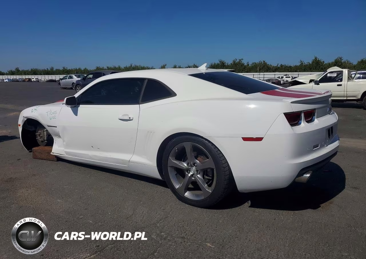 2013 Chevrolet Camaro Lt VIN:2G1FC1E34D9132614 - 2