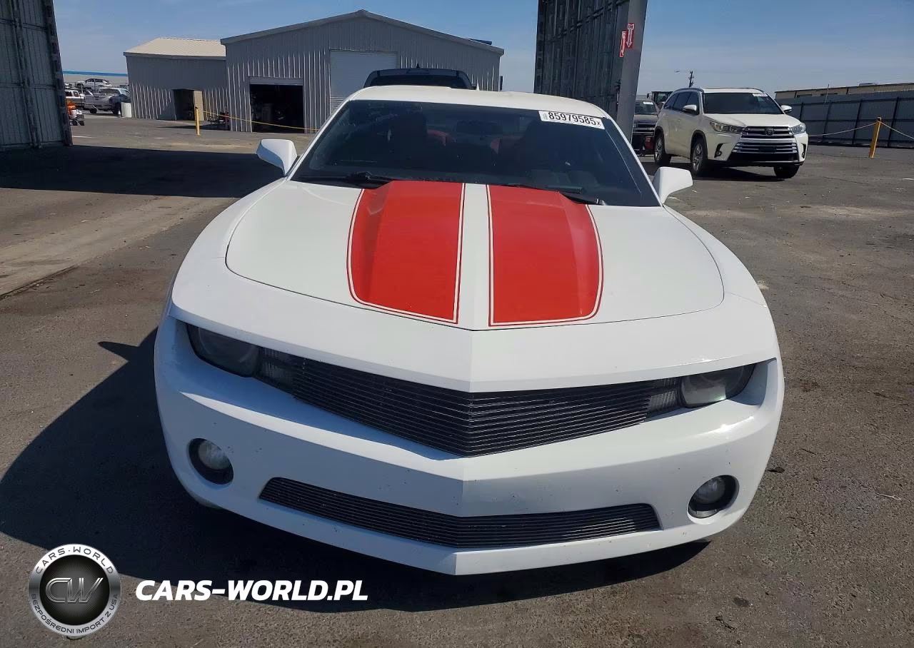 2013 Chevrolet Camaro Lt VIN:2G1FC1E34D9132614 - 5