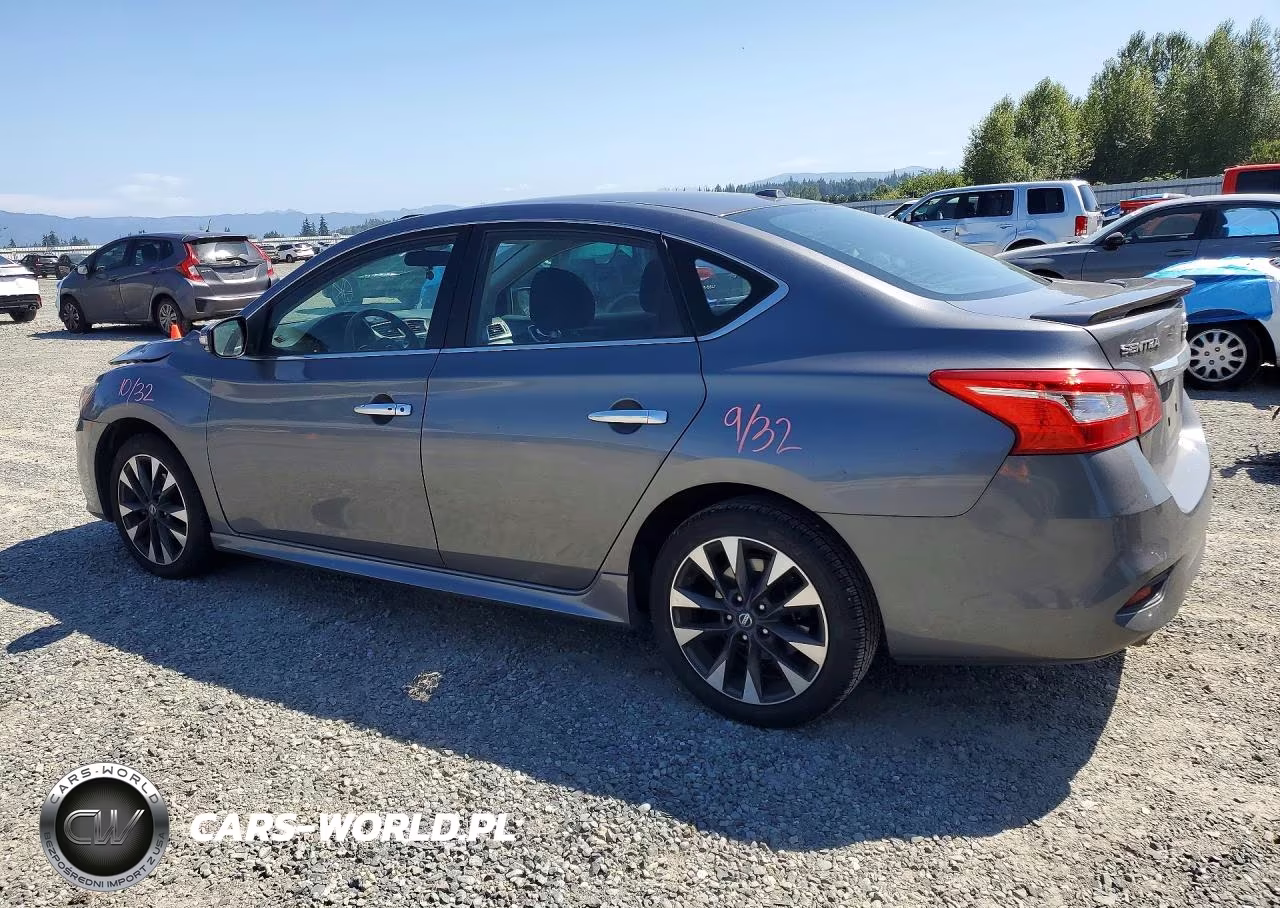 2016 Nissan Sentra Sr VIN:3N1AB7AP2GY329661 - 2