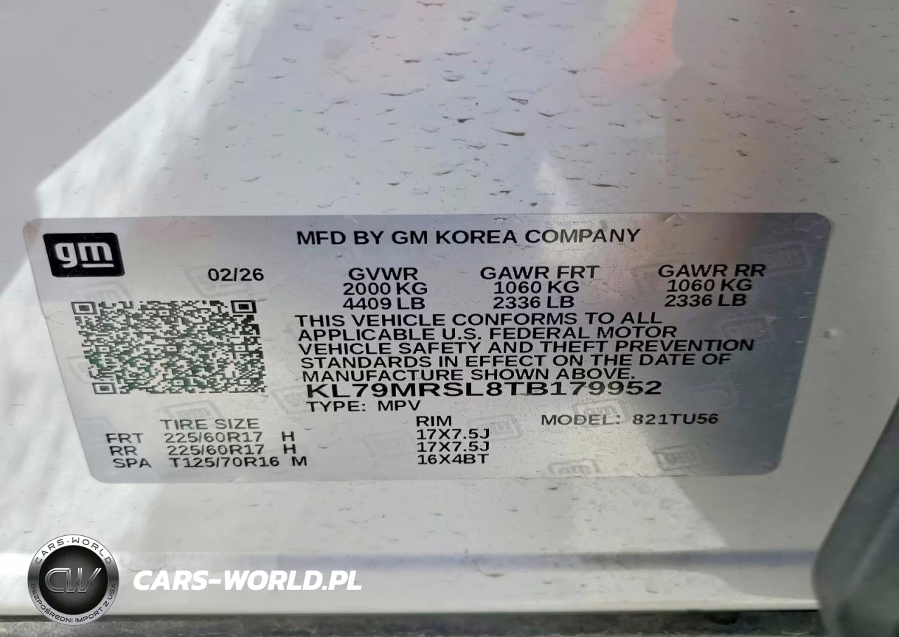 2026 Chevrolet Trailblazer Lt VIN:KL79MRSL8TB179952 - 13
