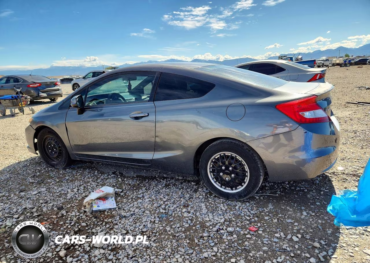 2012 Honda Civic Lx VIN:2HGFG3B51CH538384 - 2