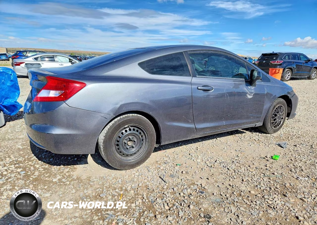 2012 Honda Civic Lx VIN:2HGFG3B51CH538384 - 3