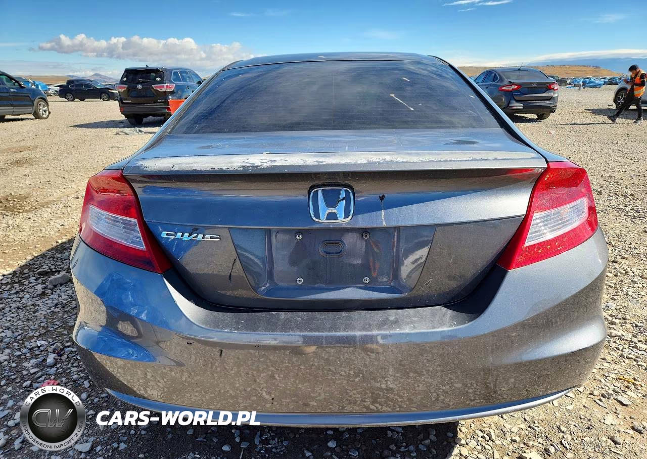 2012 Honda Civic Lx VIN:2HGFG3B51CH538384 - 6