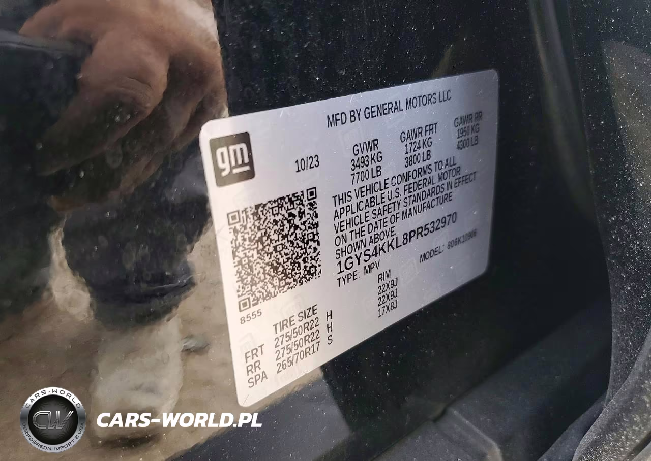 2023 Cadillac Escalade Esv Premium Luxury VIN:1GYS4KKL8PR532970 - 14