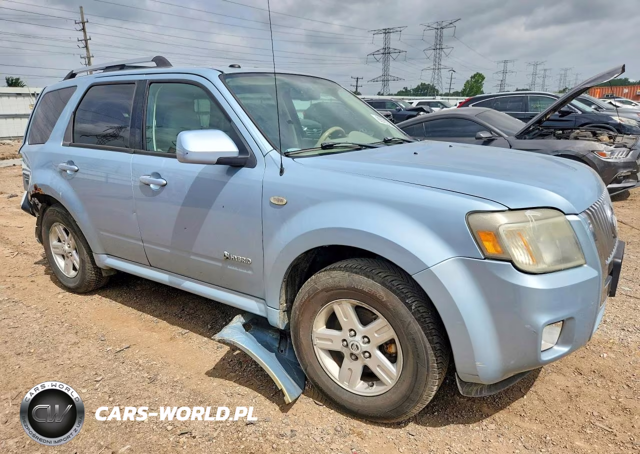 2009 Mercury Mariner Hybrid VIN:4M2CU29359KJ12542 - 4