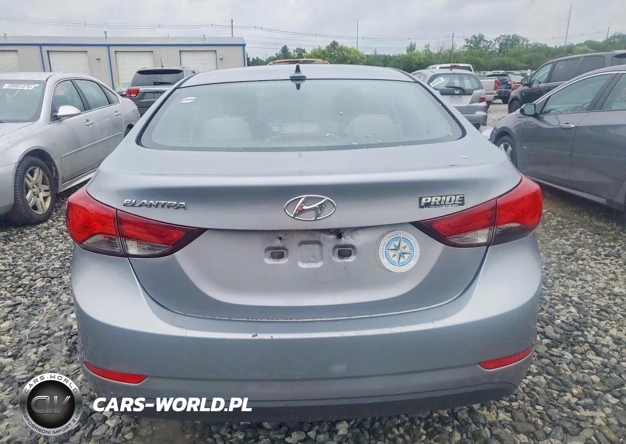 2016 Hyundai Elantra Se VIN:5NPDH4AE3GH785784 - 6
