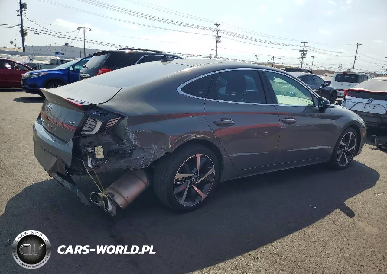 2021 Hyundai Sonata Sel Plus VIN:5NPEJ4J29MH064606 - 3