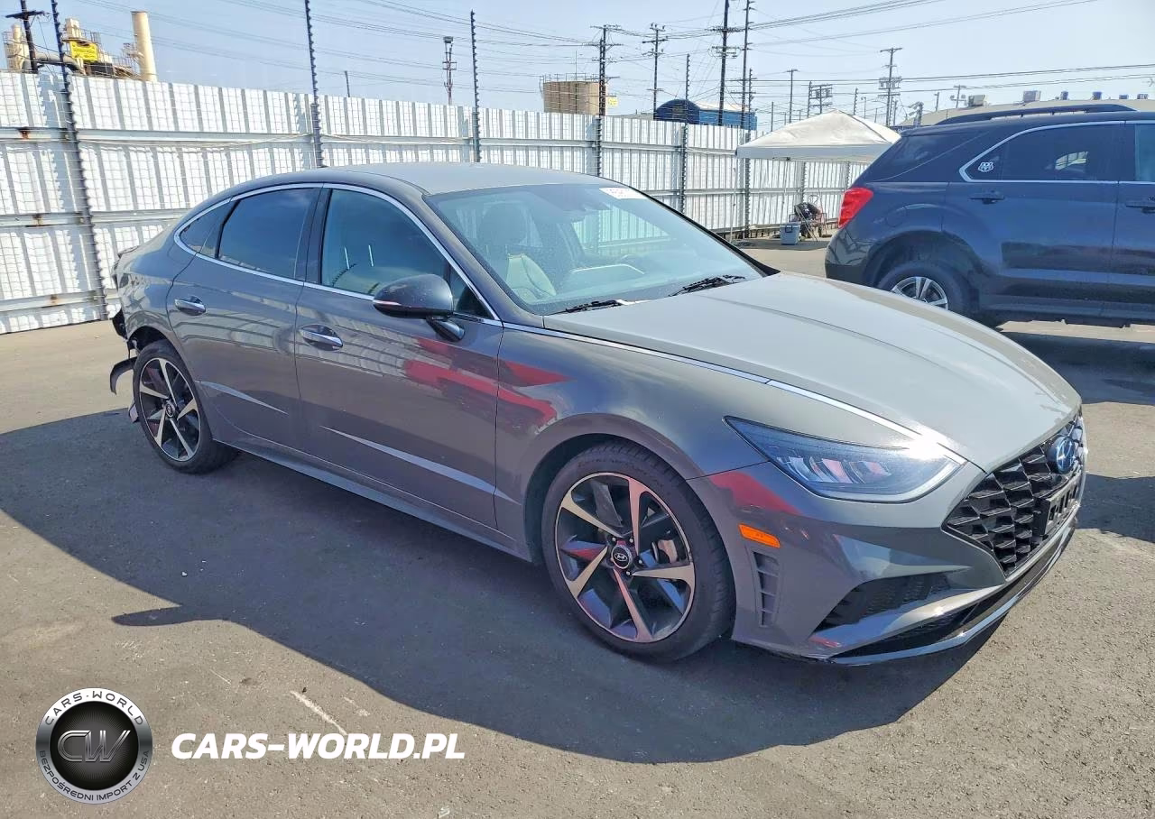 2021 Hyundai Sonata Sel Plus VIN:5NPEJ4J29MH064606 - 4
