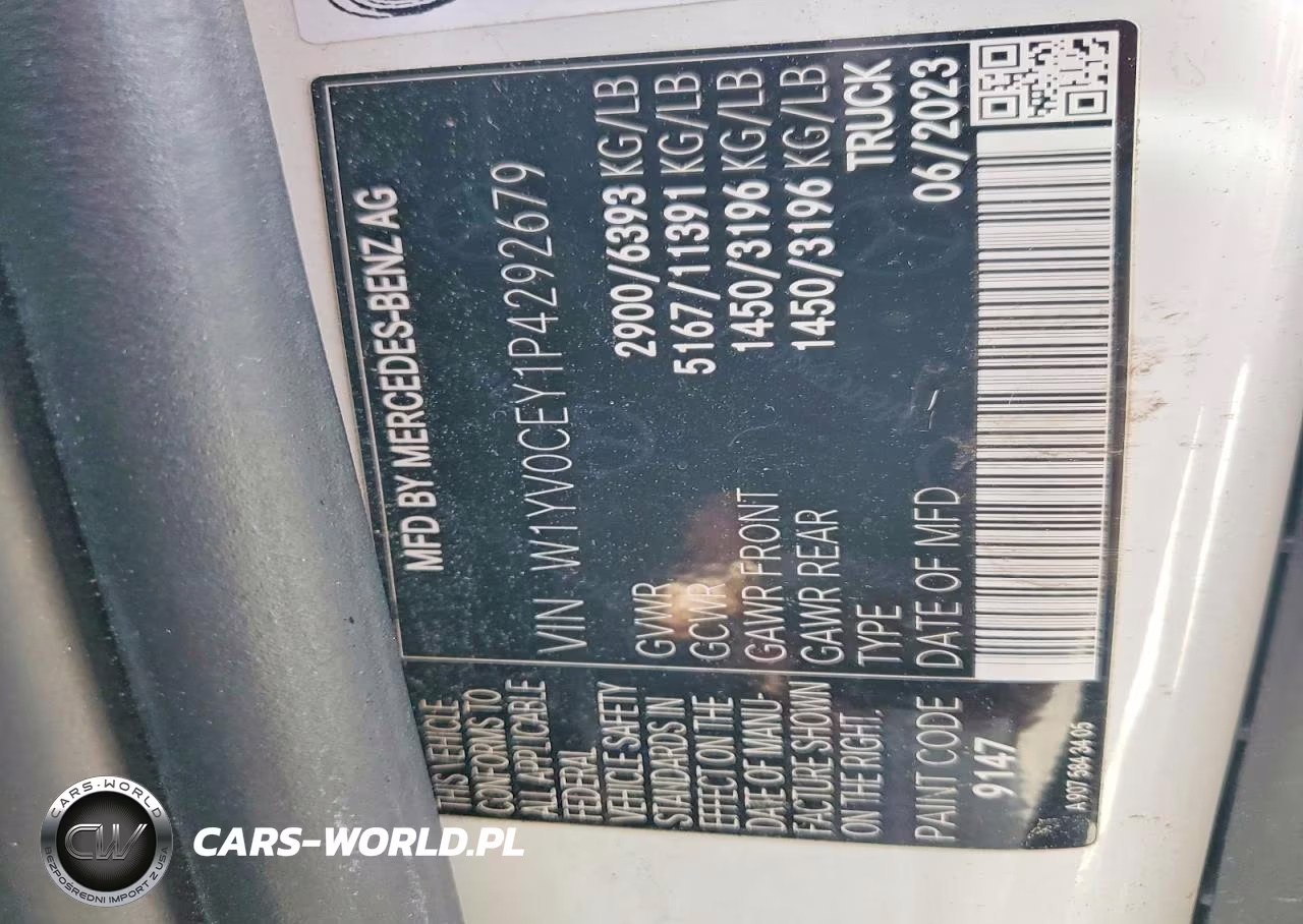 2023 Mercedes-Benz Metris VIN:W1YV0CEY1P4292679 - 13