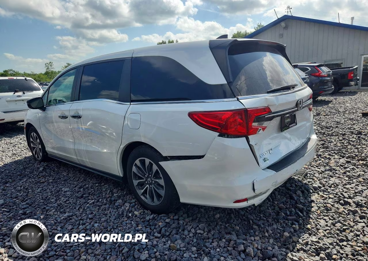 2021 Honda Odyssey Exl VIN:5FNRL6H75MB043517 - 2