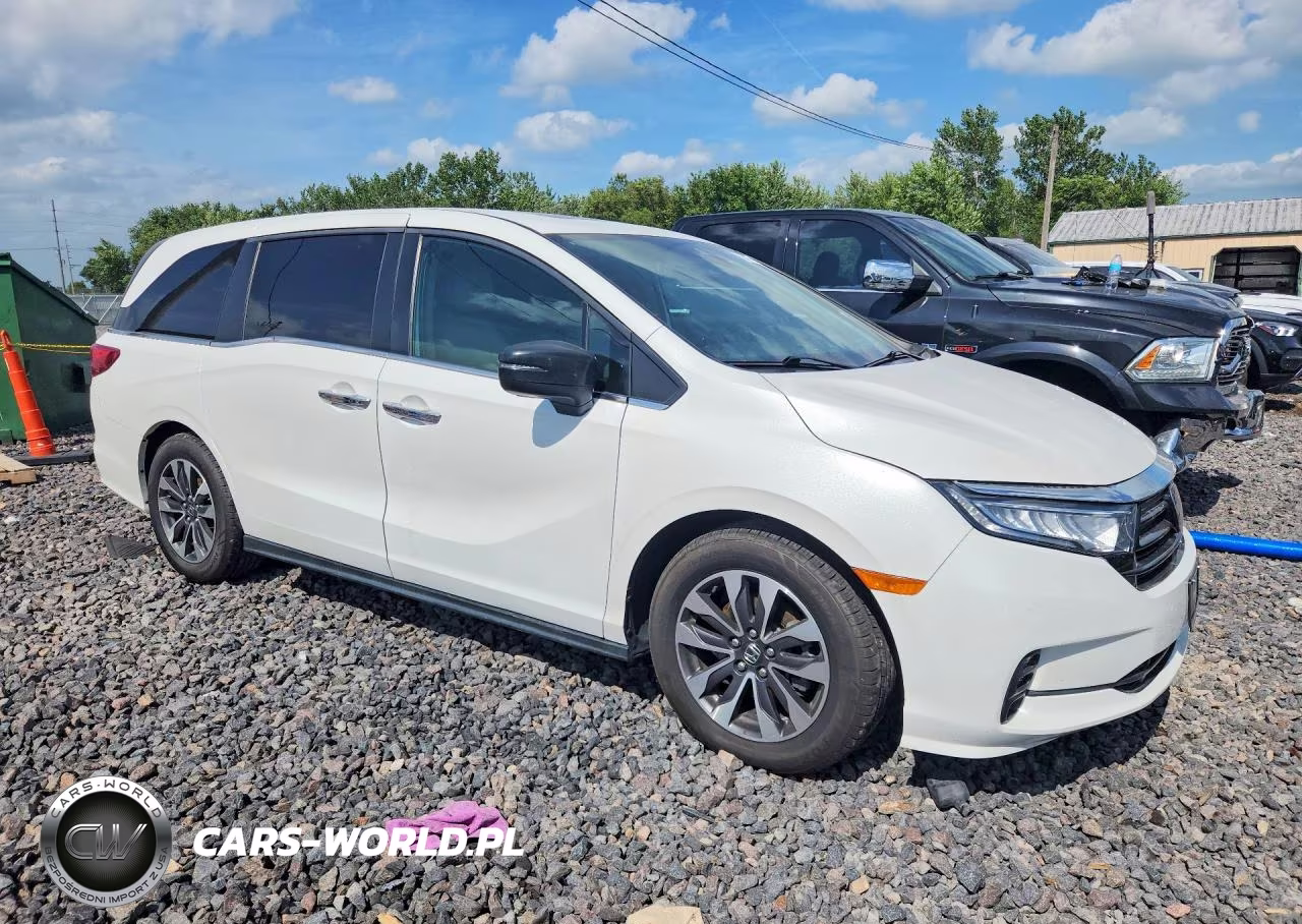 2021 Honda Odyssey Exl VIN:5FNRL6H75MB043517 - 4