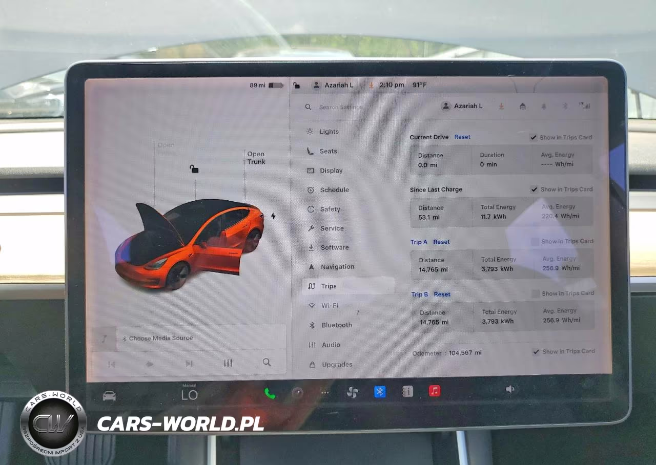 2017 Tesla Model 3 VIN:5YJ3E1EA4HF000649 - 9