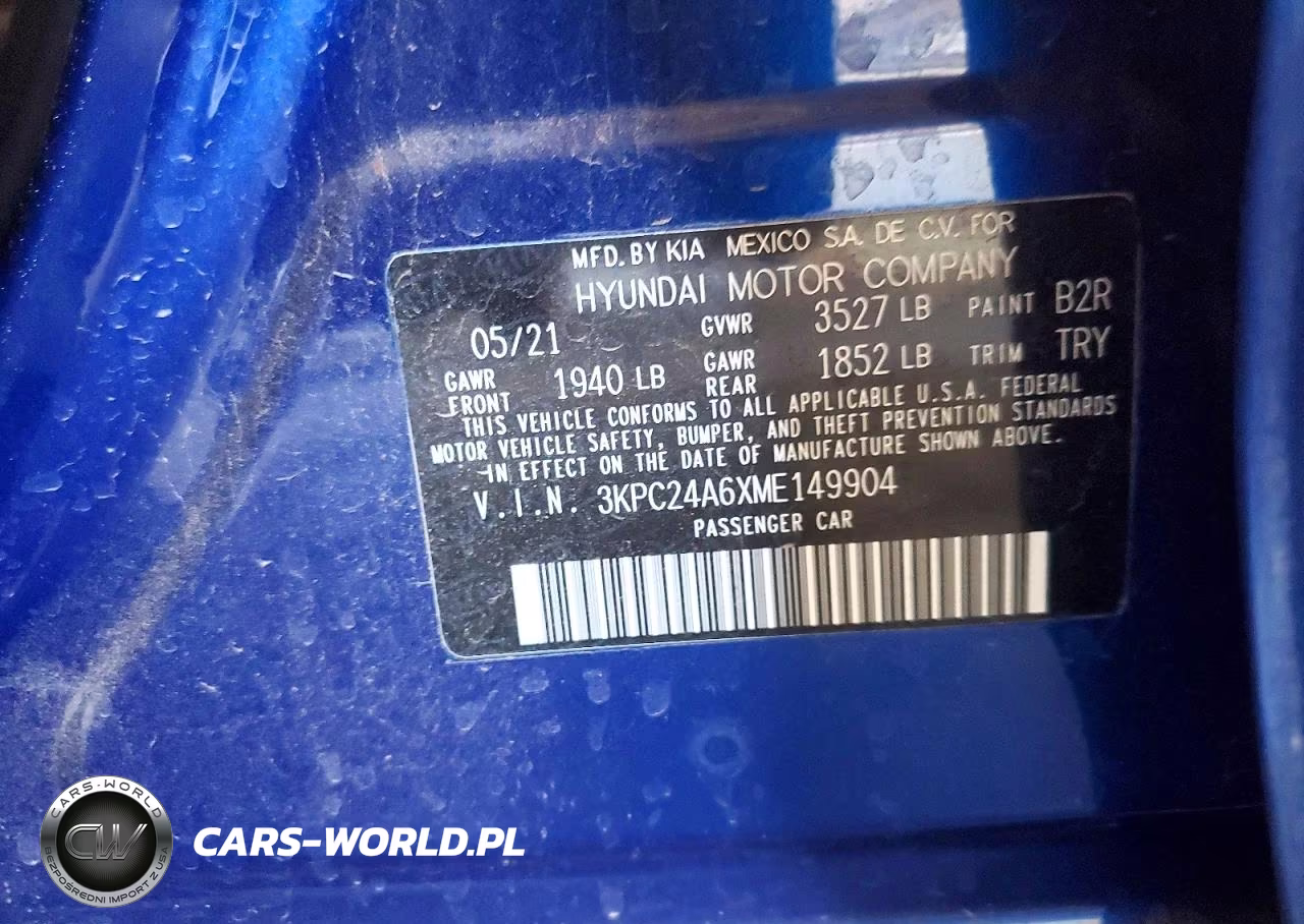 2021 Hyundai Accent Se VIN:3KPC24A6XME149904 - 12