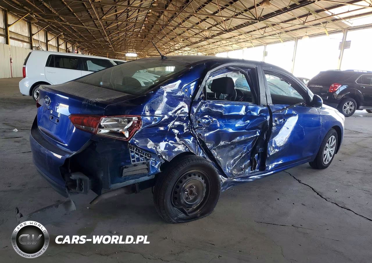 2021 Hyundai Accent Se VIN:3KPC24A6XME149904 - 3
