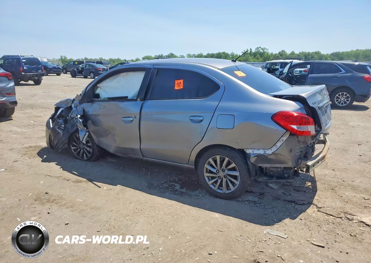 2018 Mitsubishi Mirage G4 Se VIN:ML32F4FJ0JHF02661 - 2