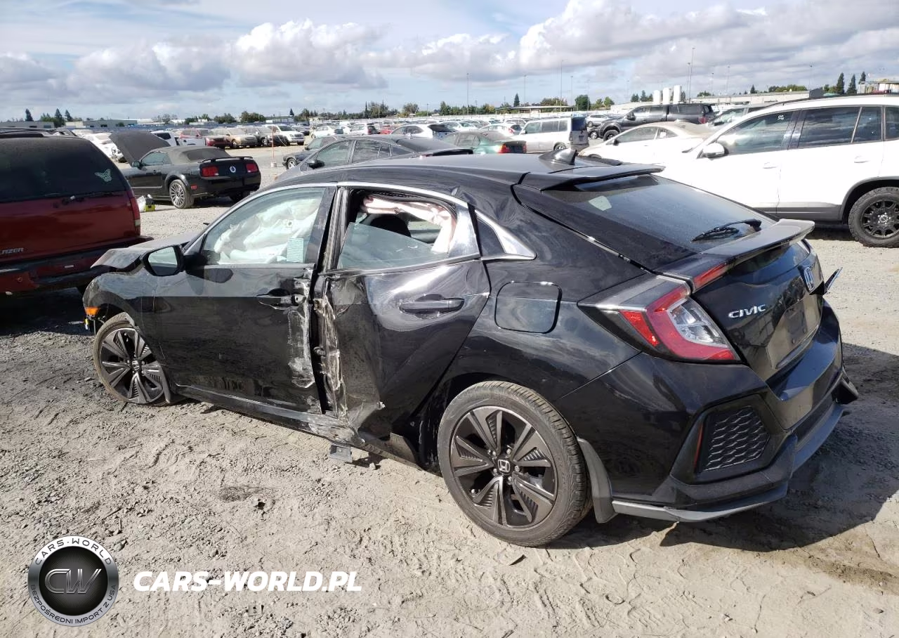 2017 Honda Civic Ex VIN:SHHFK7H55HU418966 - 2