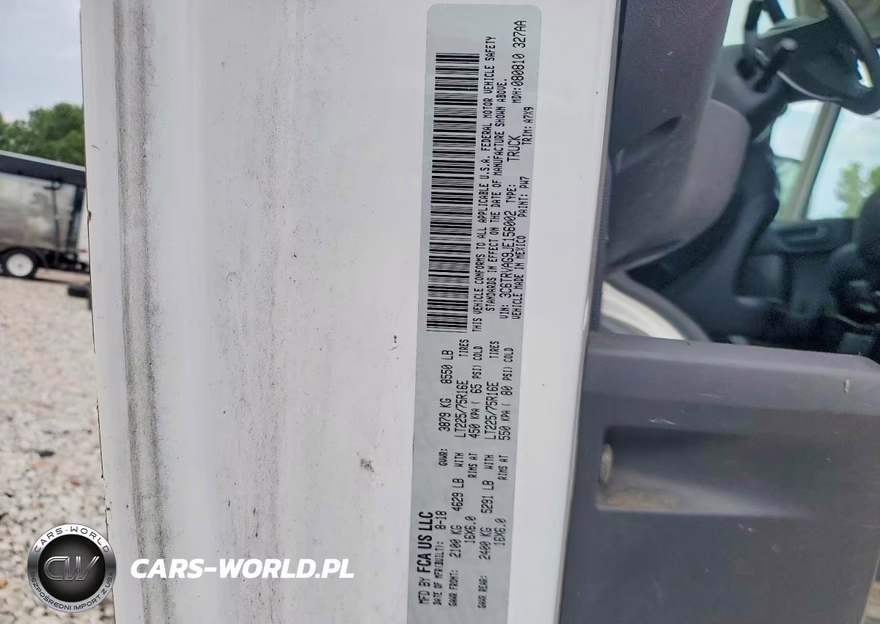 2018 Ram Promaster 1500 1500 Standard VIN:3C6TRVAG9JE156002 - 13