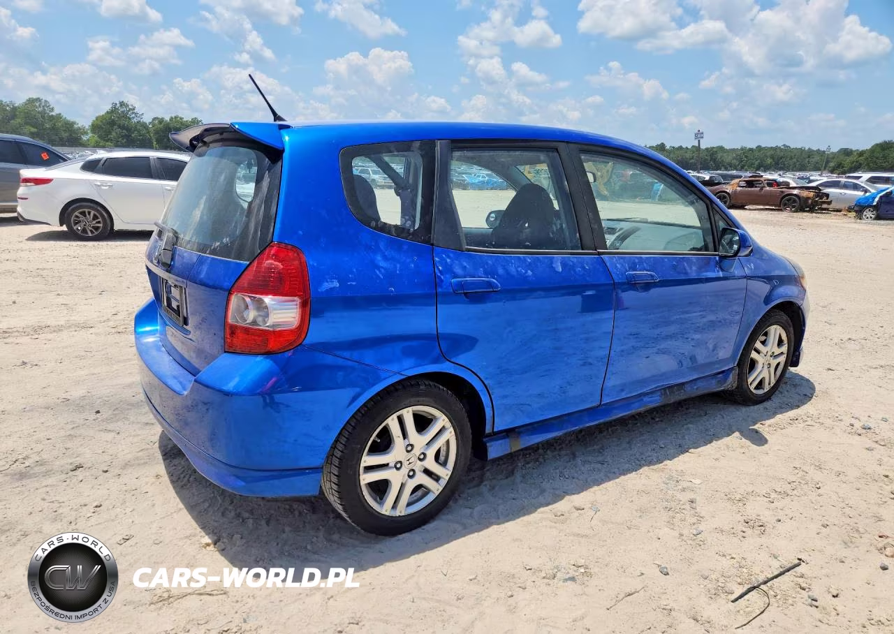 2008 Honda Fit Base 4D Hatchbac VIN:JHMGD38638S035448 - 3
