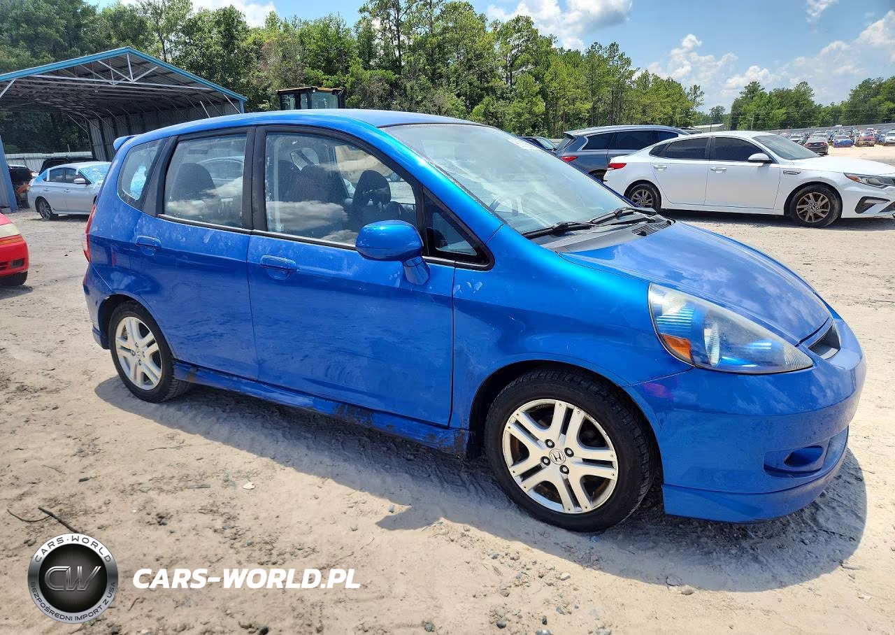 2008 Honda Fit Base 4D Hatchbac VIN:JHMGD38638S035448 - 4
