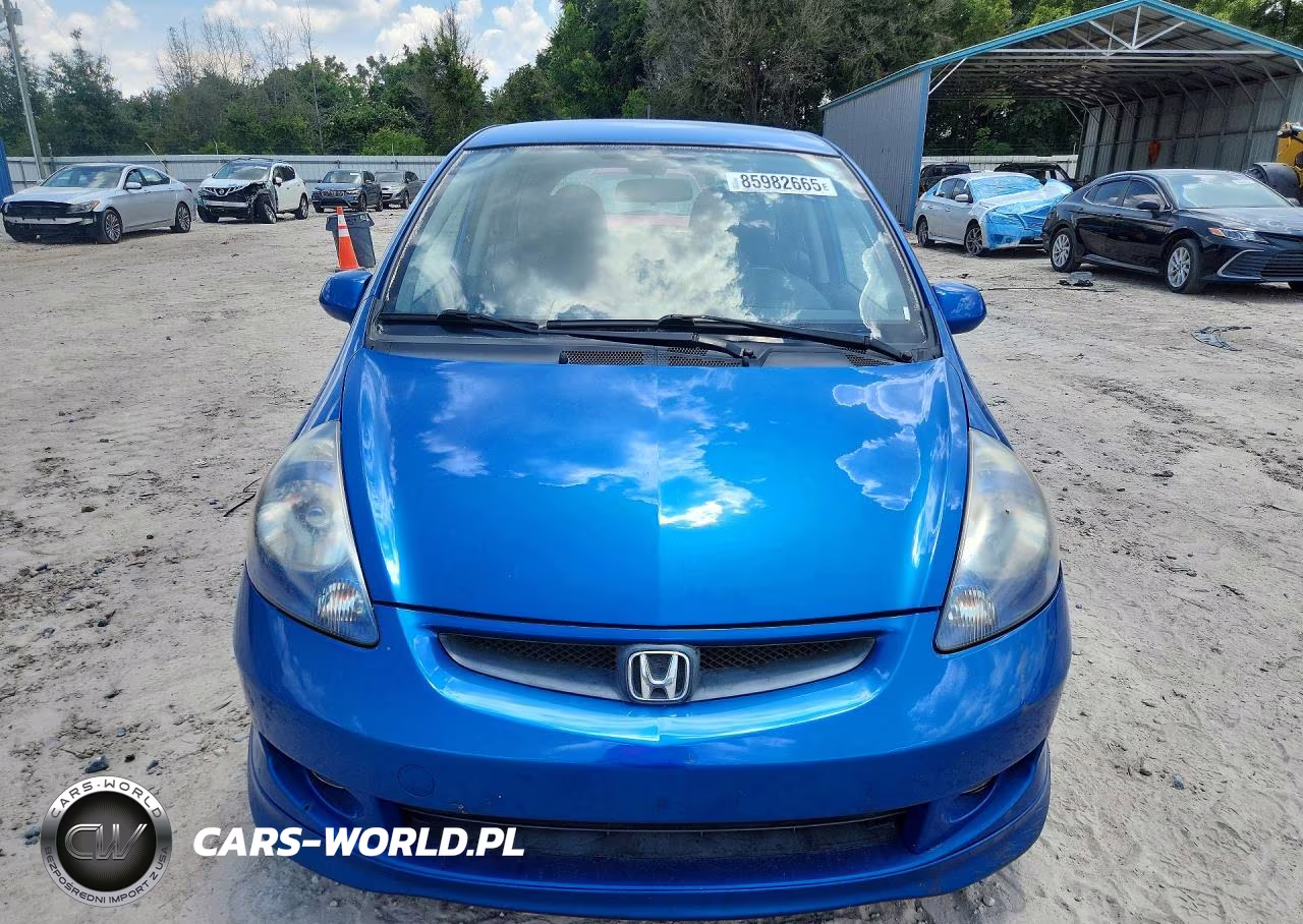 2008 Honda Fit Base 4D Hatchbac VIN:JHMGD38638S035448 - 5