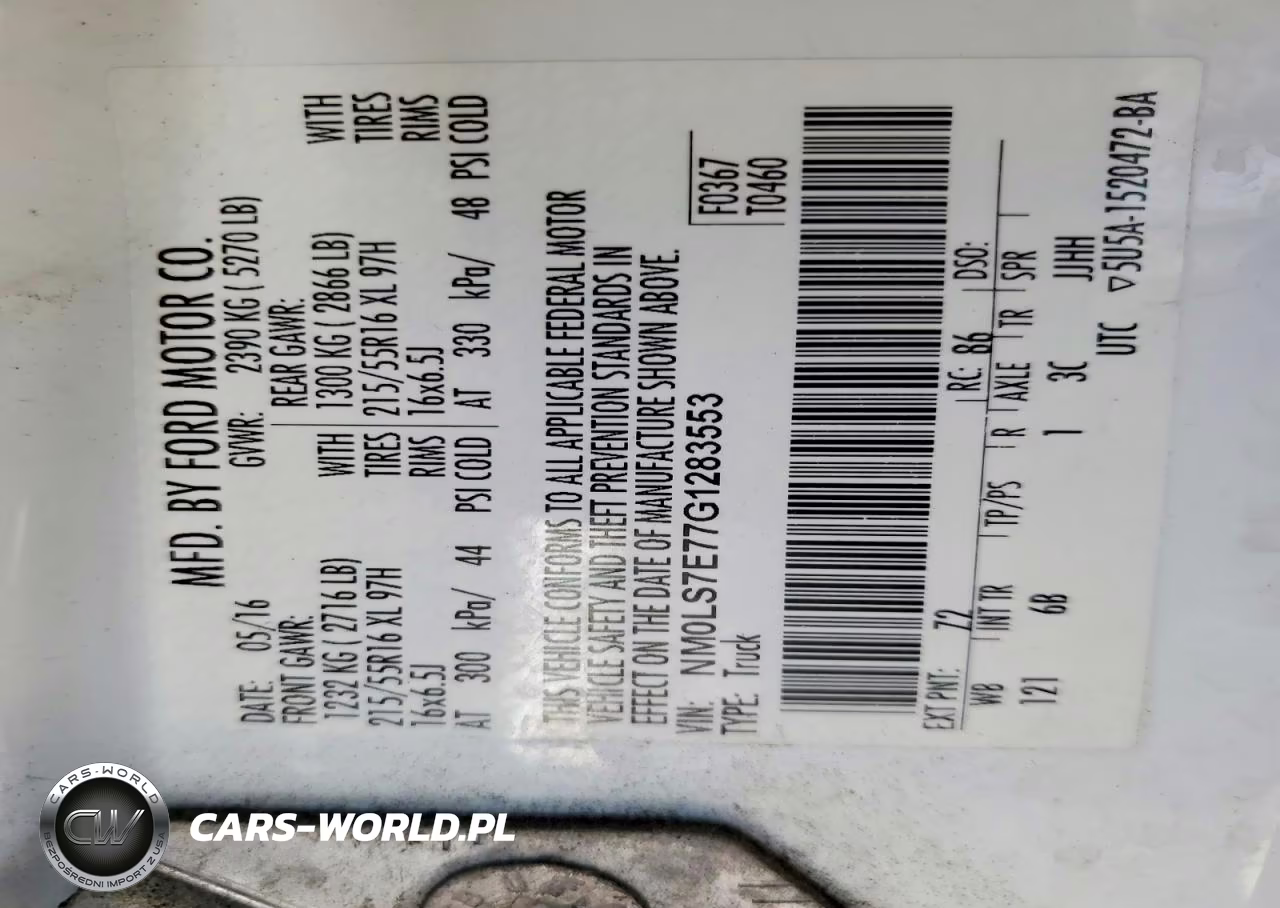 2016 Ford Transit Connect Xl VIN:NM0LS7E77G1283553 - 12