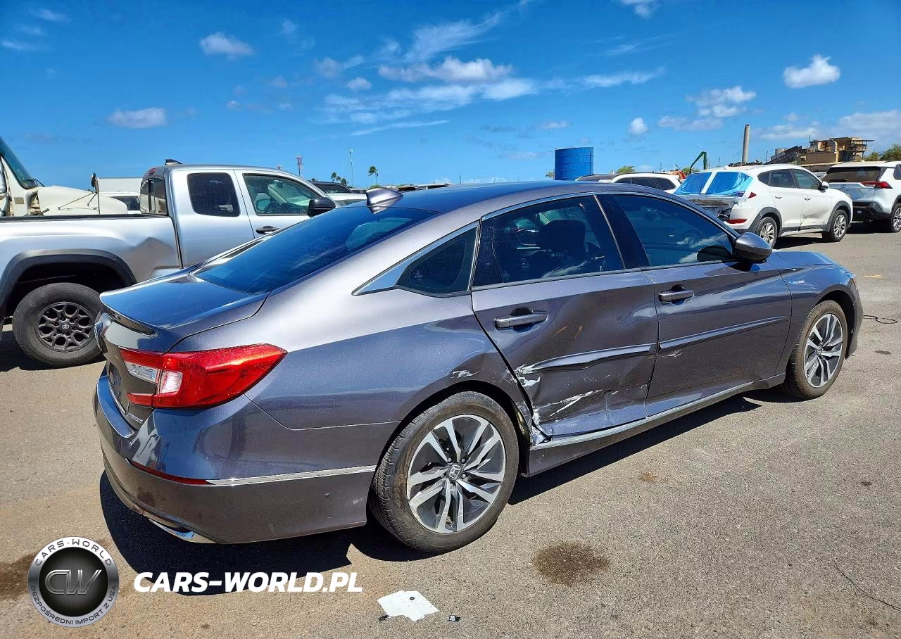 2021 Honda Accord Hybrid Ex VIN:1HGCV3F4XMA004004 - 3