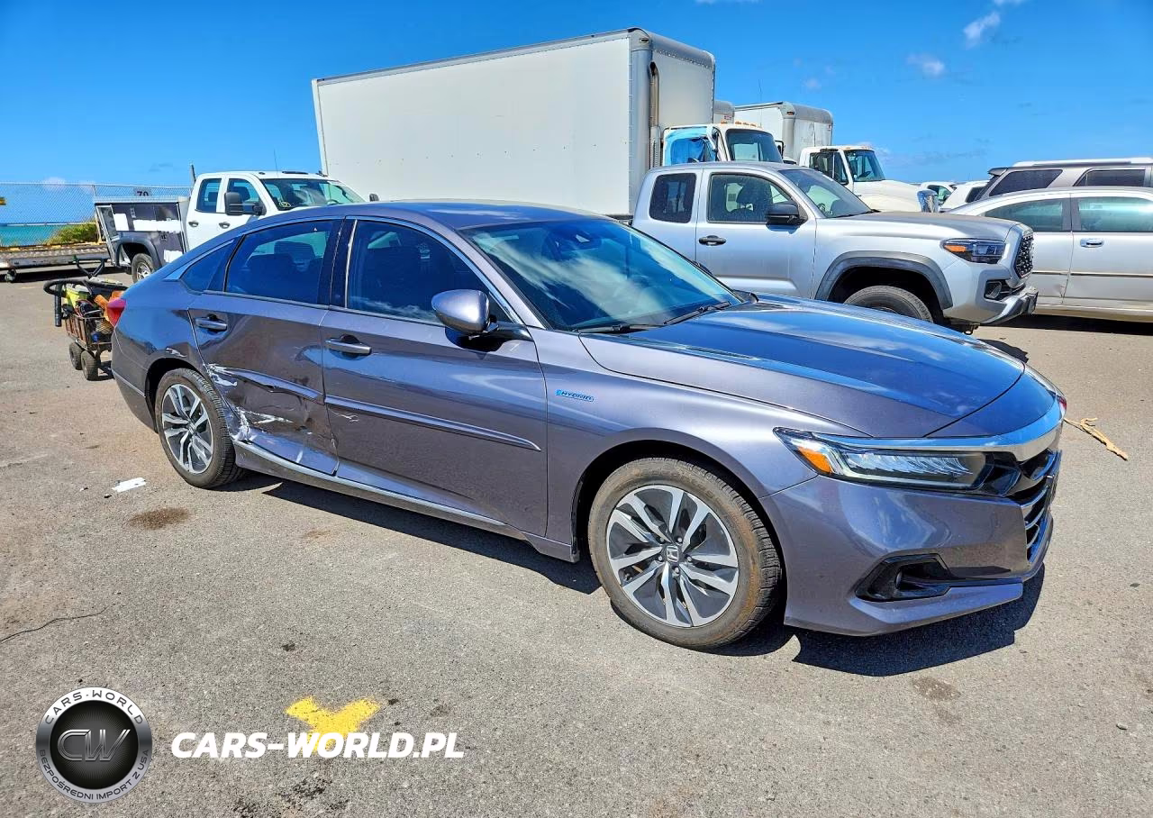 2021 Honda Accord Hybrid Ex VIN:1HGCV3F4XMA004004 - 4