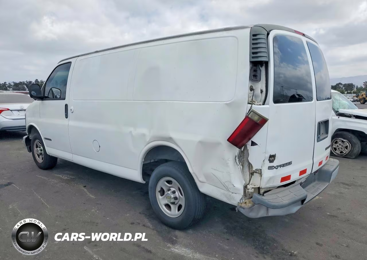 2001 Chevrolet Express Delivery Van VIN:1GCFG25W811164672 - 2